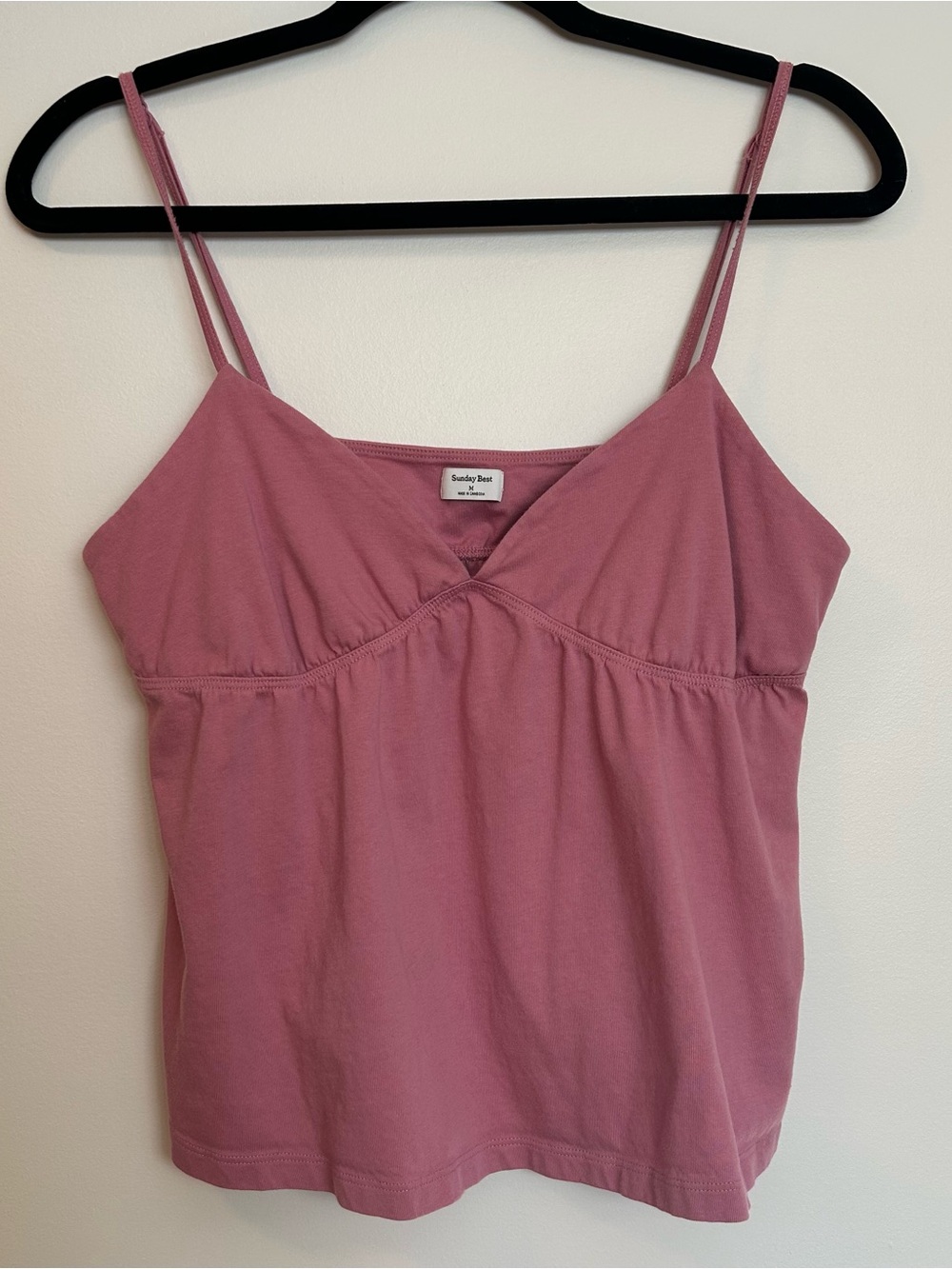 Sunday Best Mauve Pink Spaghetti Strap Camisole
